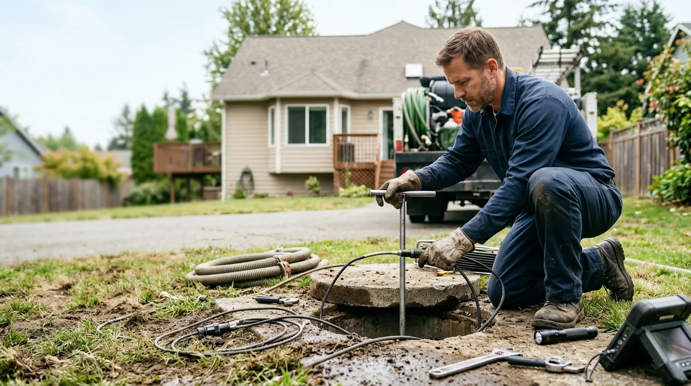 Septic Tank Pumping in Winter, WI